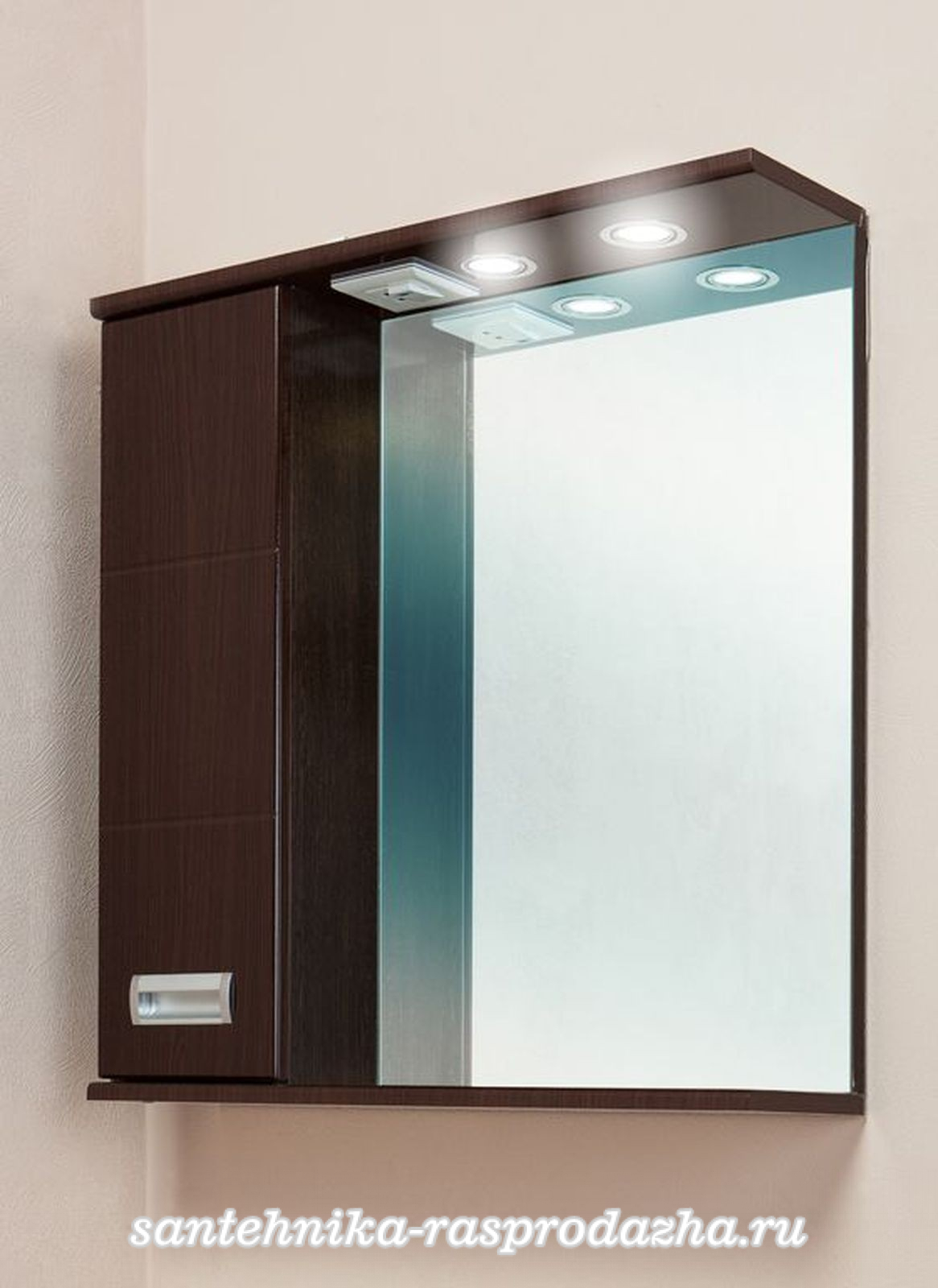 Зеркальный шкаф Оника Виола 60.1